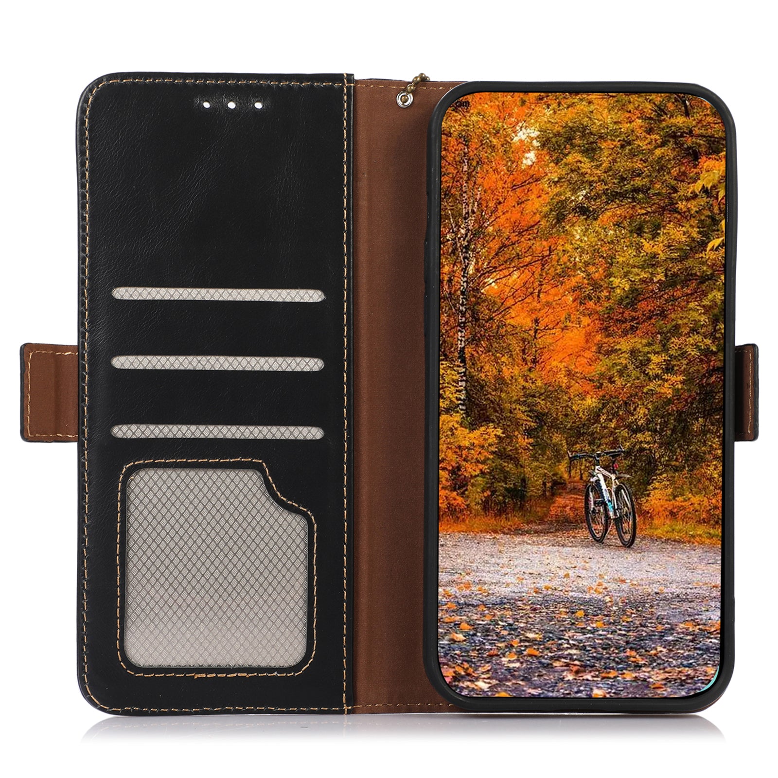 Anti-drop Phone Cover For Motorola Moto E13 4G RFID Blocking Phone Case Genuine Cowhide Leather Magnetic Flip Case Wallet Stand Anti-drop Phone Cover For Motorola Moto E13 4G RFID Blocking Phone Case Genuine Cowhide Leather Magnetic Flip Case Wallet Stand